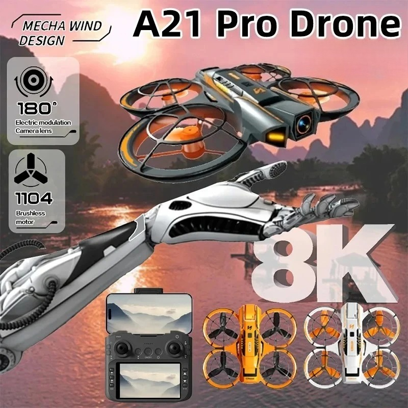 Drone Ls Rc - Drone Originale A21 Pro 4K Professionale