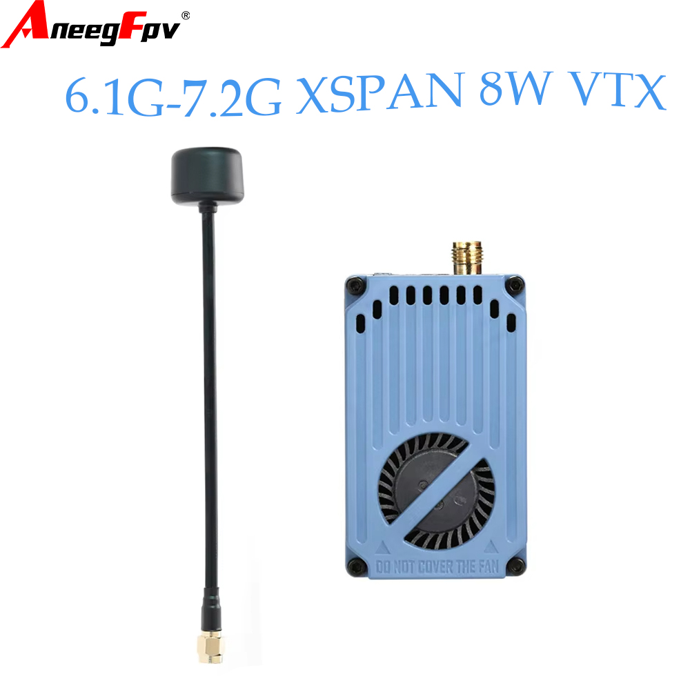 Drone Rc Transmitter And Receiver - RUSHFPV 6.1‑7.2G 8W X61728 Modulo Trasmettitore