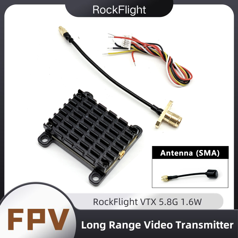 Drone Rc Transmitter And Receiver - RockFlight TX663 VTX 5.8G 48CH PitMode