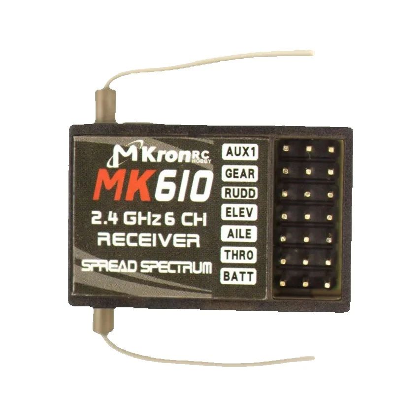 Drone Rc Transmitter And Receiver - DSM2 MK610 AR6100 2.4G 6CH Ricevitore