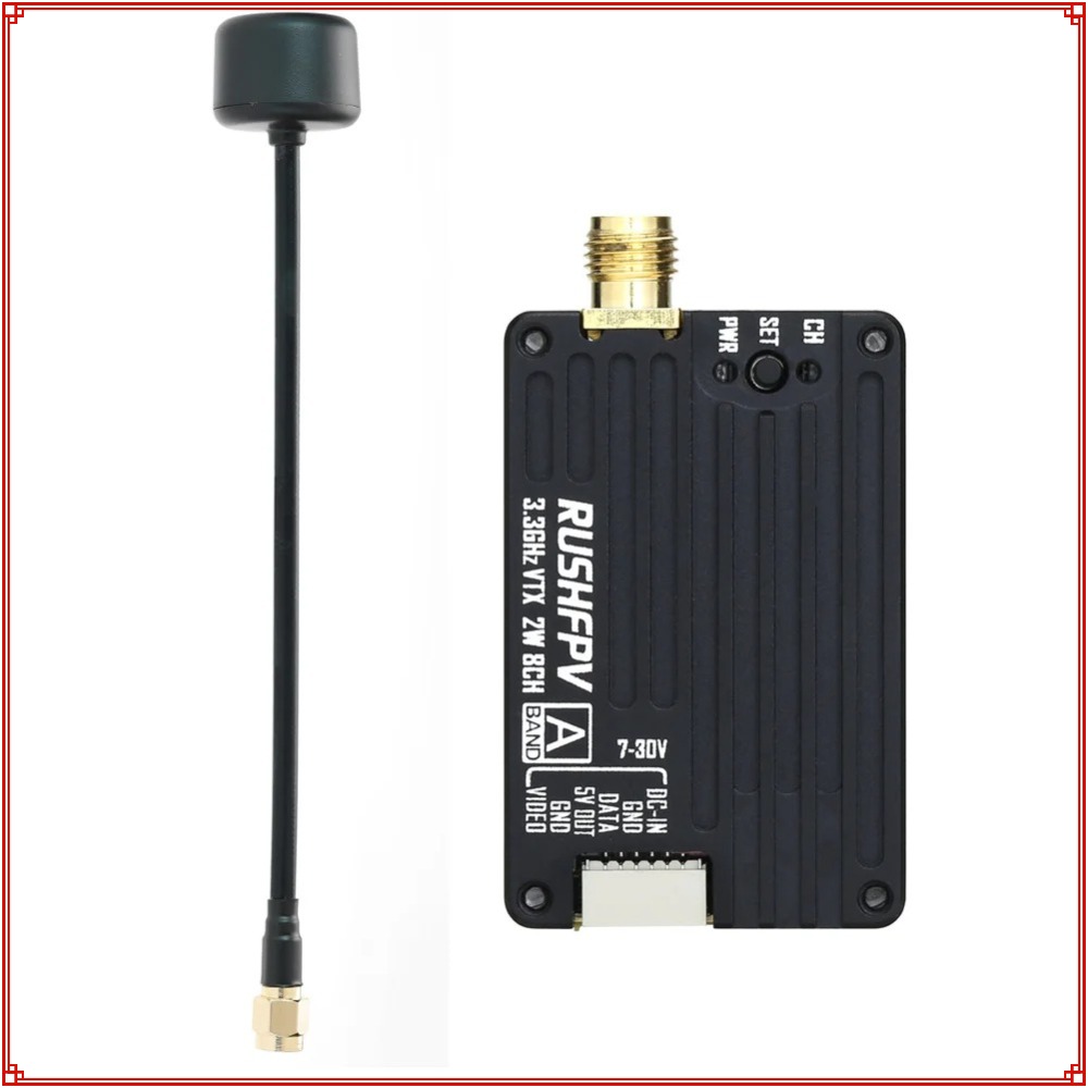 Drone Rc Transmitter And Receiver - Nuovo Trasmettitore RUSHFPV 3.3G 2W VTX