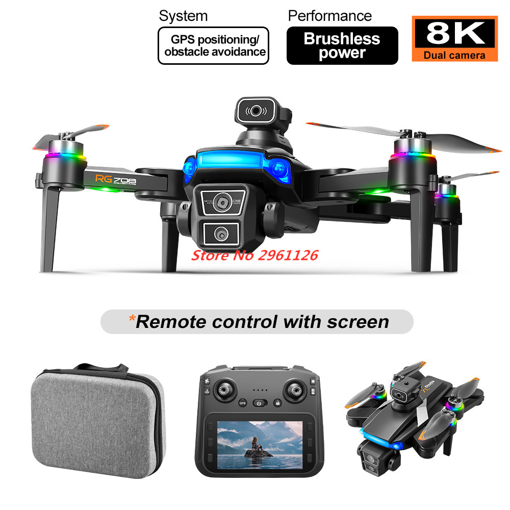 Drone Rc Fpv Manual - Drone GPS Professionale con Telecamera 8K