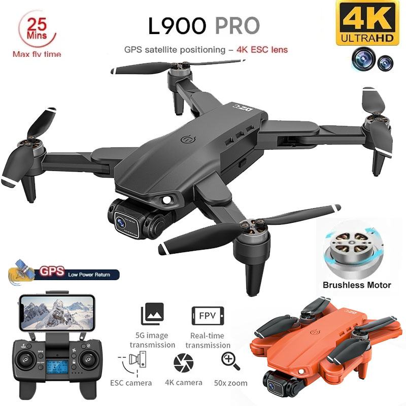 Drone Rc Team City - L900 Pro GPS Drone 4K Professionale