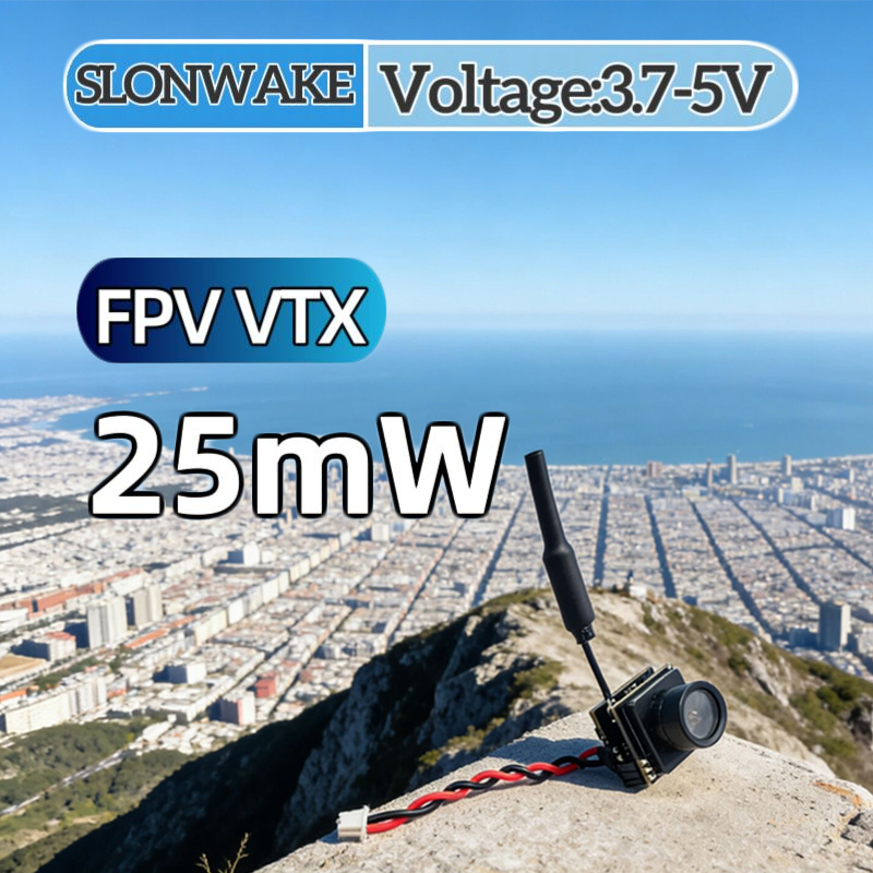 Drone Rc Transmitter And Receiver - SLONWAKE FPV Trasmettitore e Telecamera Integrati