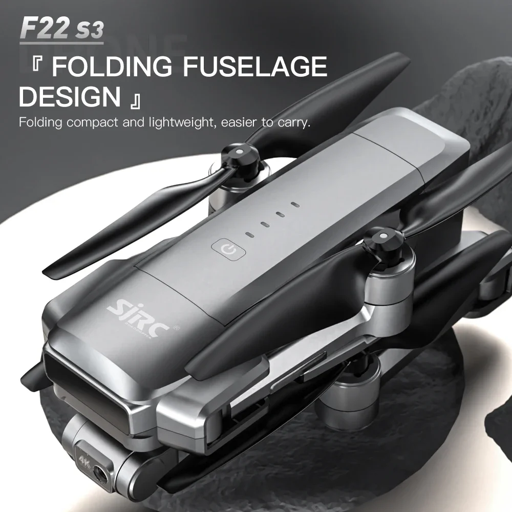 Drone Sjrc - Quadricottero RC pieghevole SJRC F22 S3