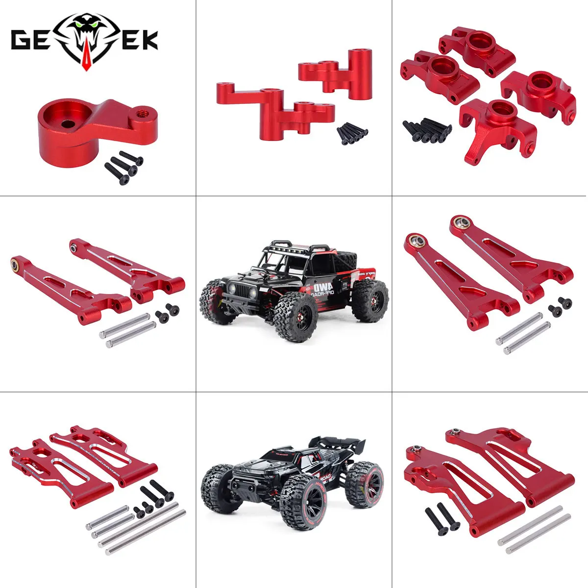 Rc Drift Car Kit - Kit Bracci Oscillanti Anteriori e Posteriori