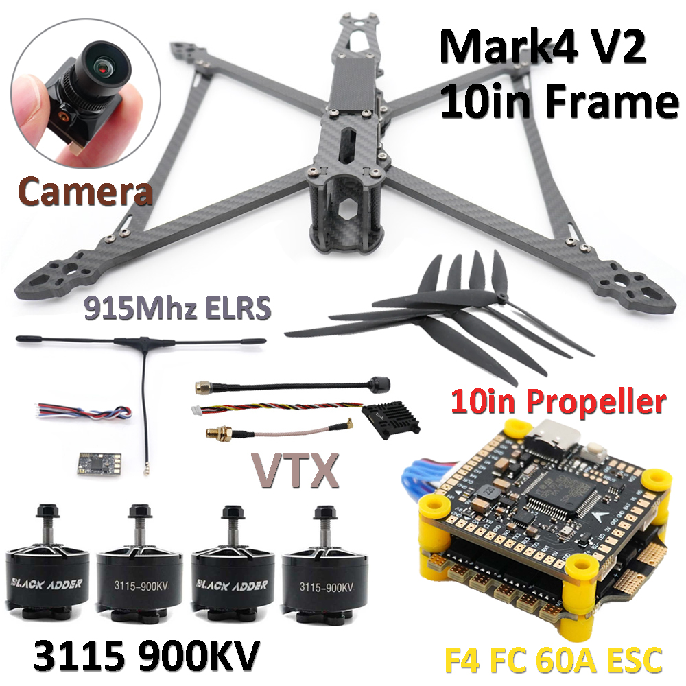 Esc 4In1 Brushless - Mark4 V2 10in Telaio Combo Set