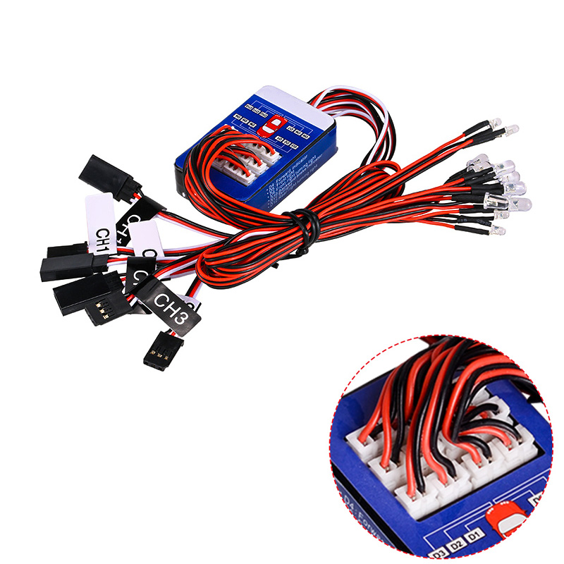 Rc Drift Car Kit - Kit Sistema di Illuminazione RC a
