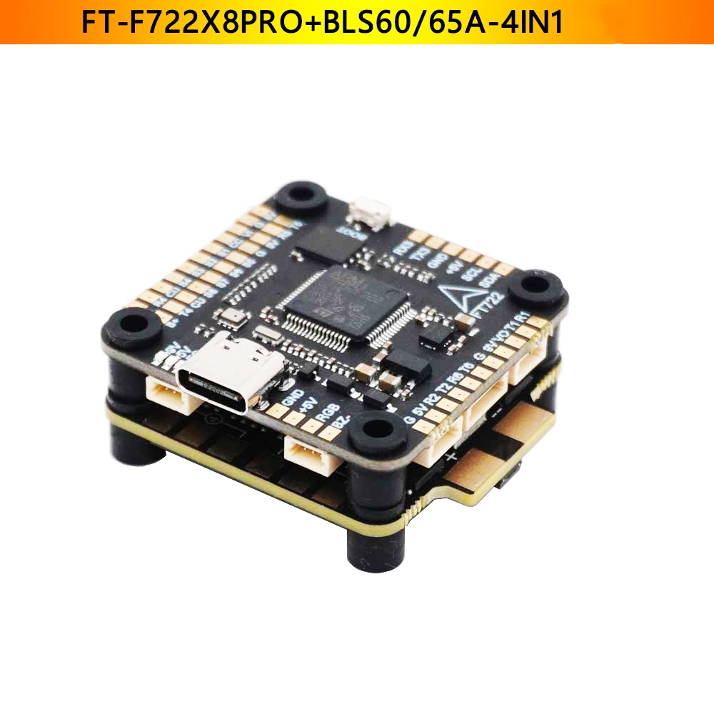 Esc 4In1 Brushless - 60A BLHELI_S 4IN1 3-6S ESC senza