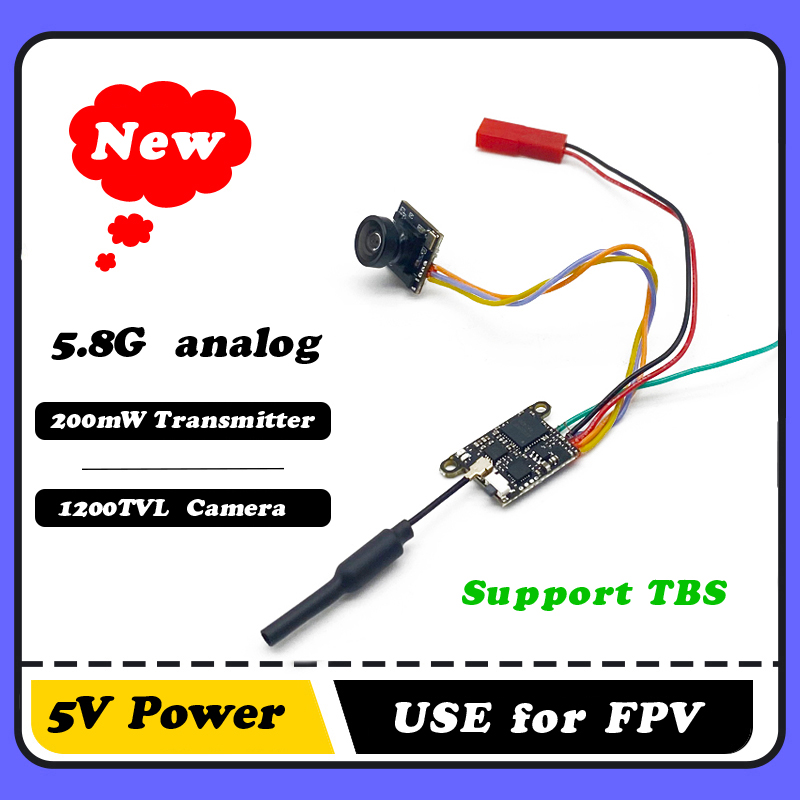 Drone Rc Transmitter And Receiver - SLONWAKE 5.8G 1200TVL FPV Fotocamera VTX