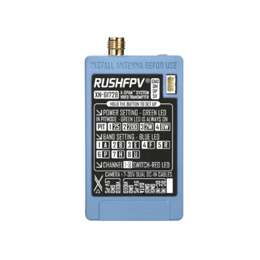 RUSHFPV 6.1‑7.2G 8W X61728 Mod - Drone Rc Transmitter And Receiver recensione e prezzo