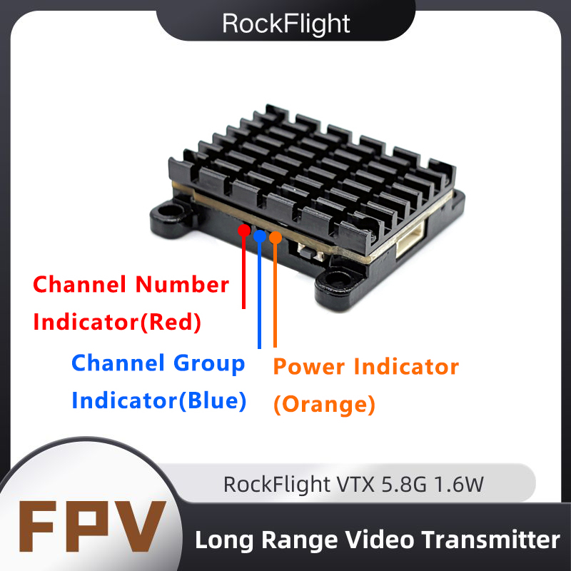 RockFlight TX663 VTX 5.8G 48CH - Drone Rc Transmitter And Receiver recensione e prezzo