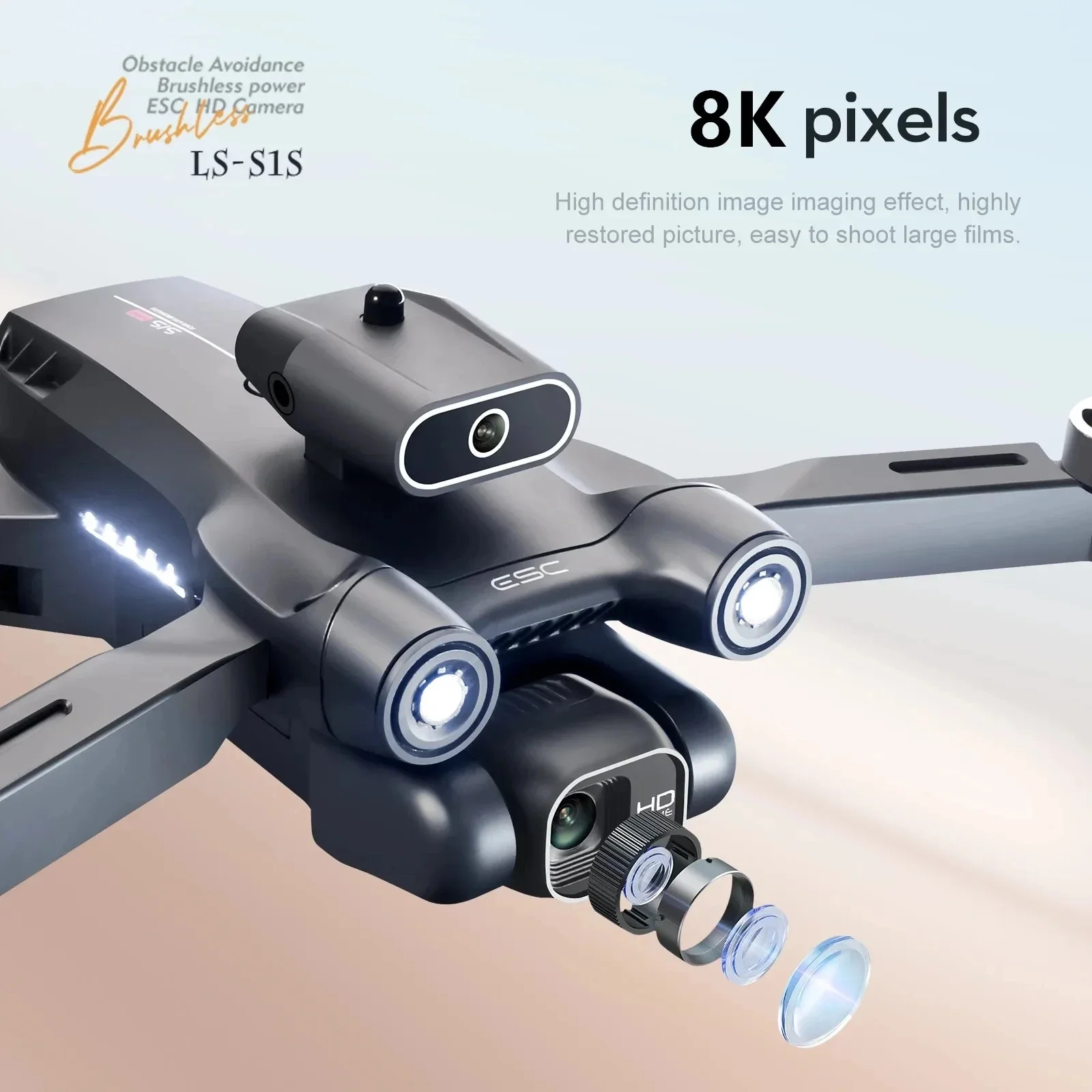 Nuovo S1S 5G GPS Drone Camera  - Drone Z recensione e prezzo