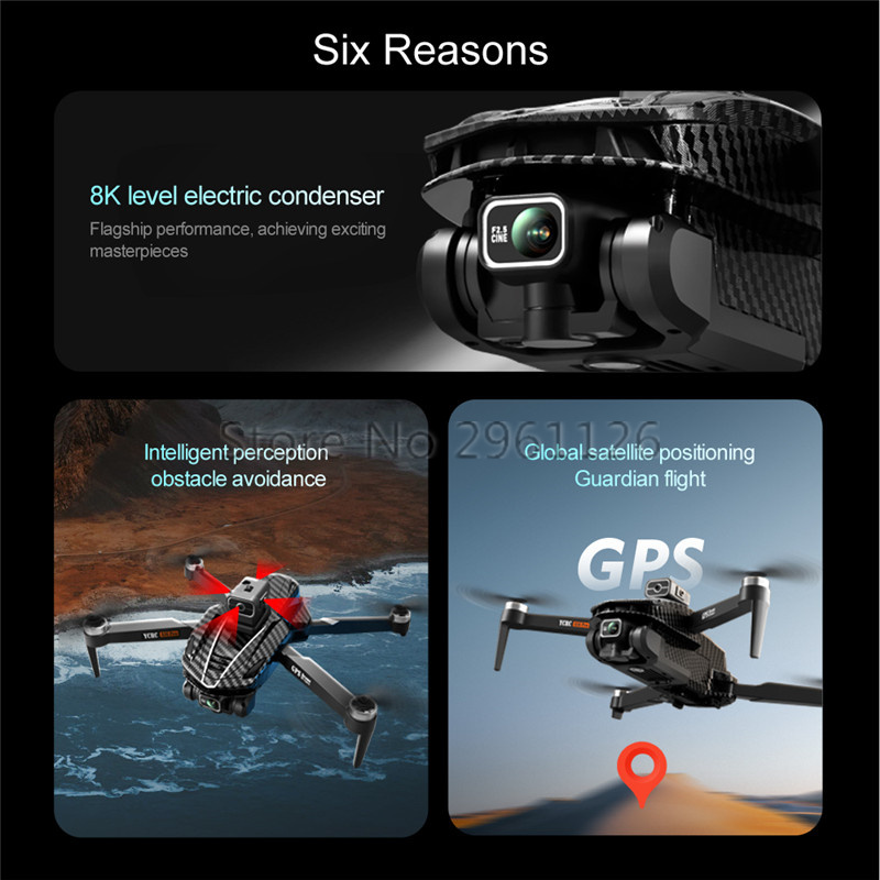 Smart evitare ostacoli 8K dopp - Drone Rc Fpv Manual recensione e prezzo