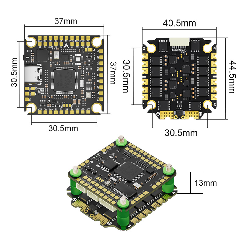 Stack per droni Aocoda-RC F465 - Drone Rc V4 recensione e prezzo