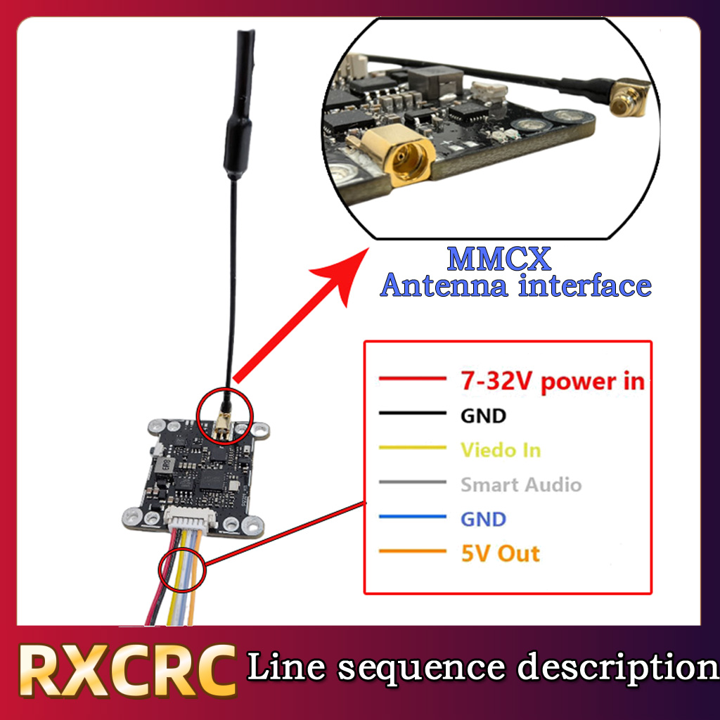 Modulo RXCRC 5.8G 48CH 1.6W VT - Drone Rc Transmitter And Receiver recensione e prezzo