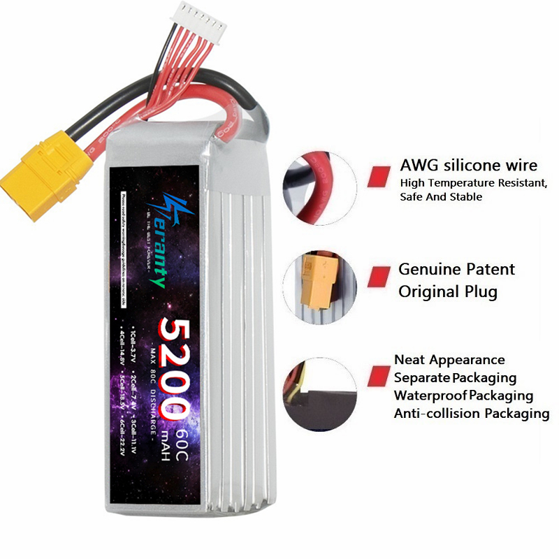 TERANTY 6S 5200mAh Lipo batter - Rc Drift Car Kit recensione e prezzo