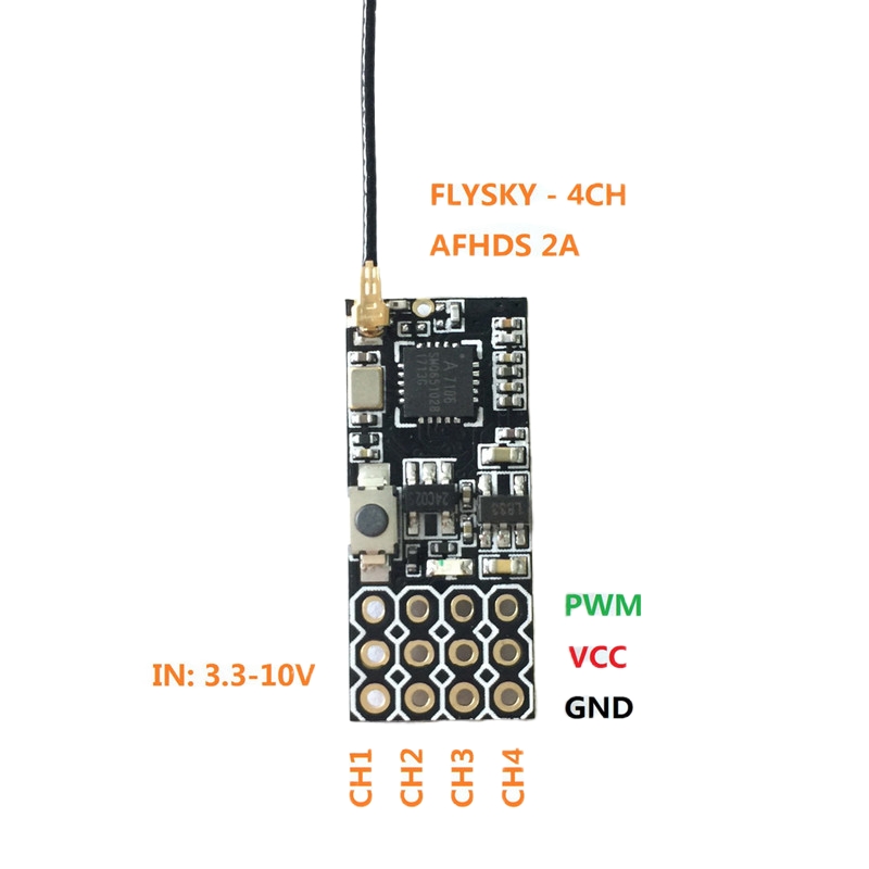 Ricevitore Flysky FS2A Mini 4C - Drone Rc Battery recensione e prezzo