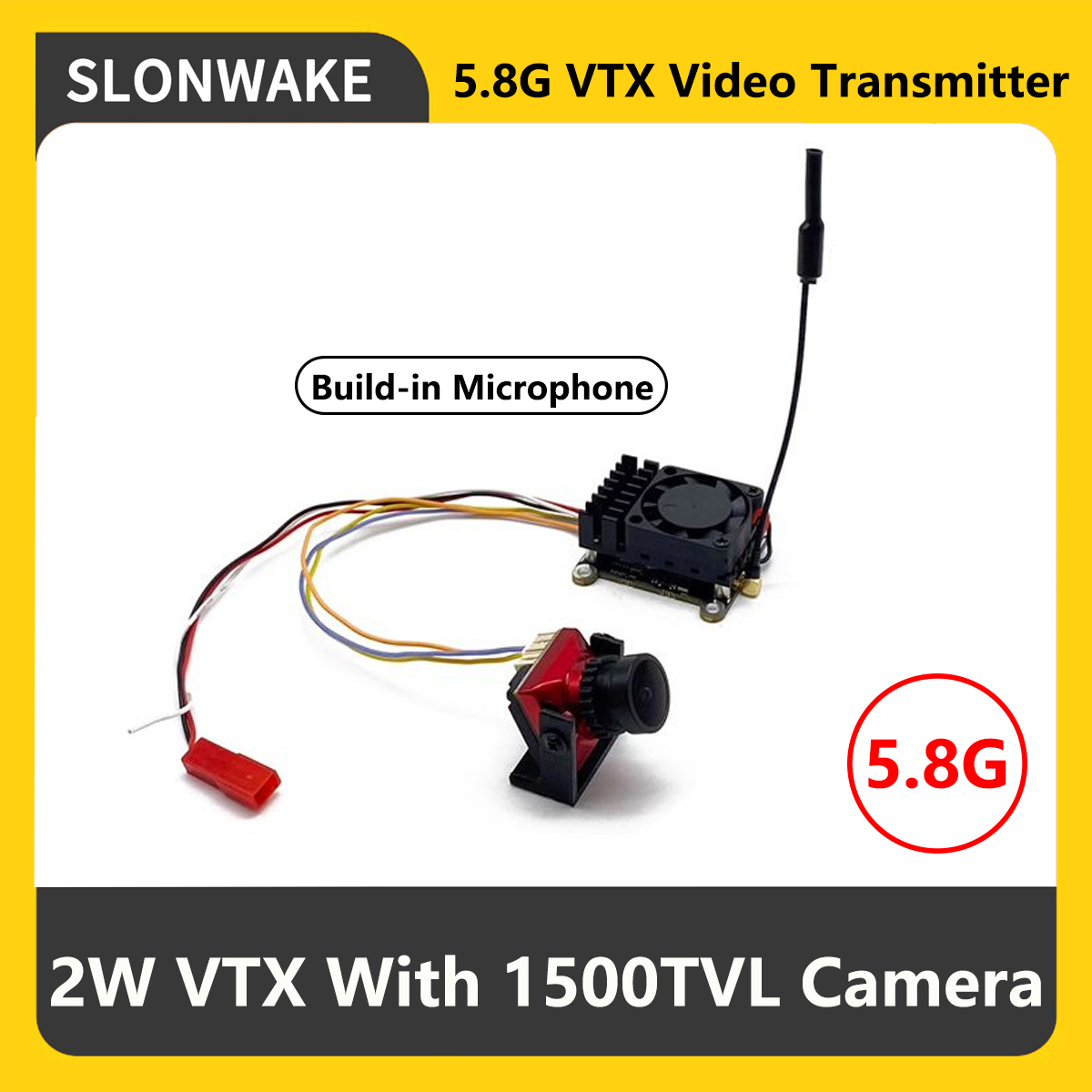 SLONWAKE 5.8G 2000mW Trasmetti - Drone Rc Transmitter And Receiver recensione e prezzo