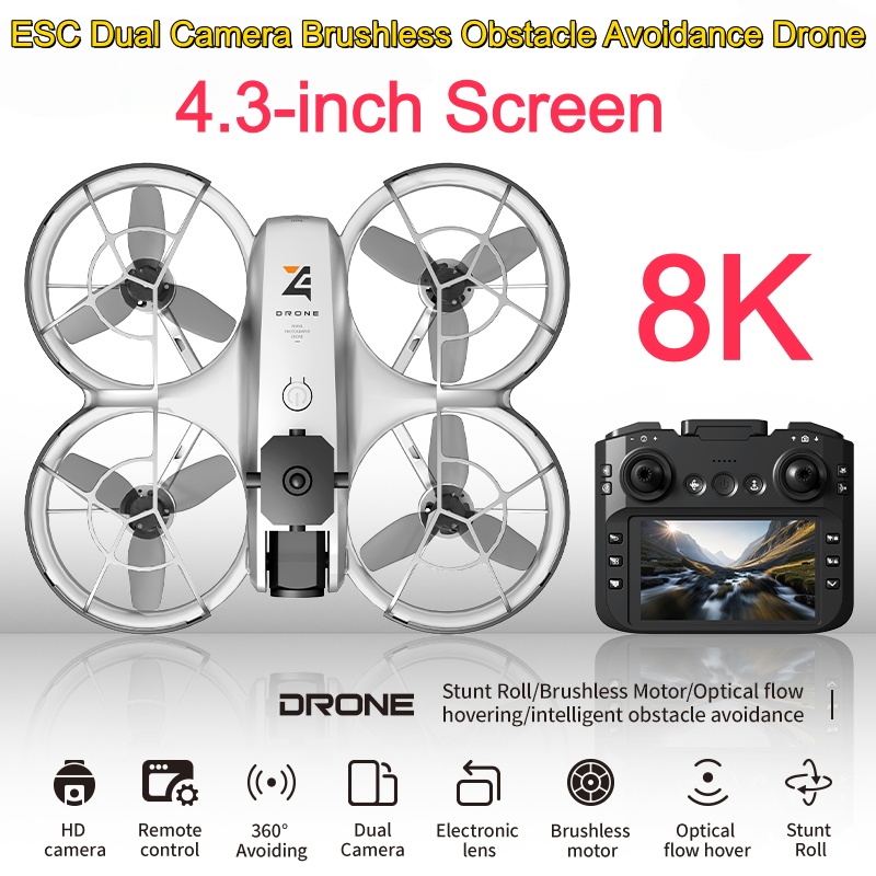 Drone con Schermo Grande da 4, - Esc 4In1 Brushless recensione e prezzo