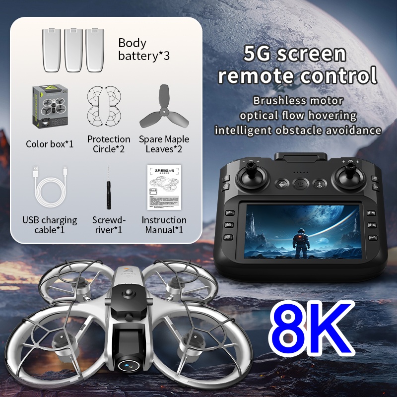 Drone con Schermo Grande da 4, - Esc 4In1 Brushless recensione e prezzo