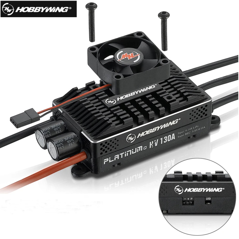 Hobbywing Platinum HV 130A SBE - Drone Rc V4 recensione e prezzo