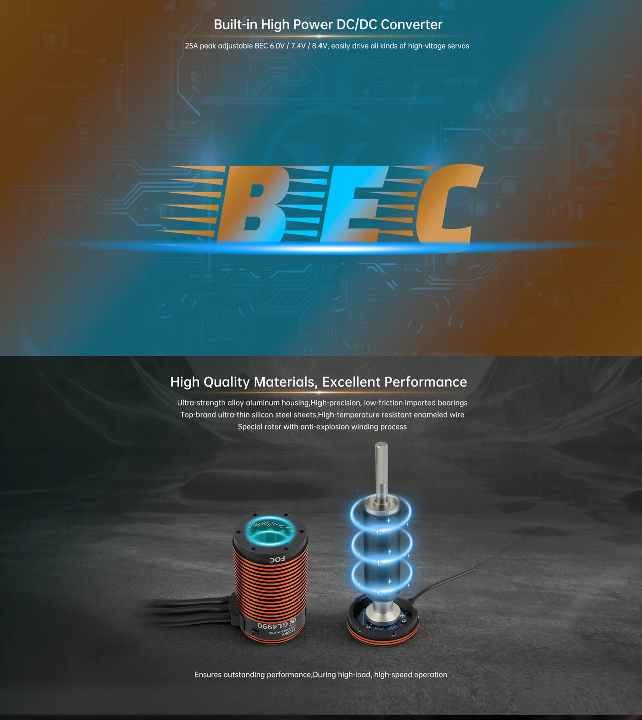 XC COMBO FOC CRAWLER MOTORE BR - Esc 4In1 Brushless recensione e prezzo
