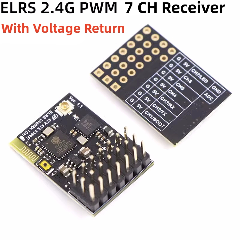 ELRS 2.4G PWM 7CH 6CH CRSF ric - Drone Rc Battery recensione e prezzo