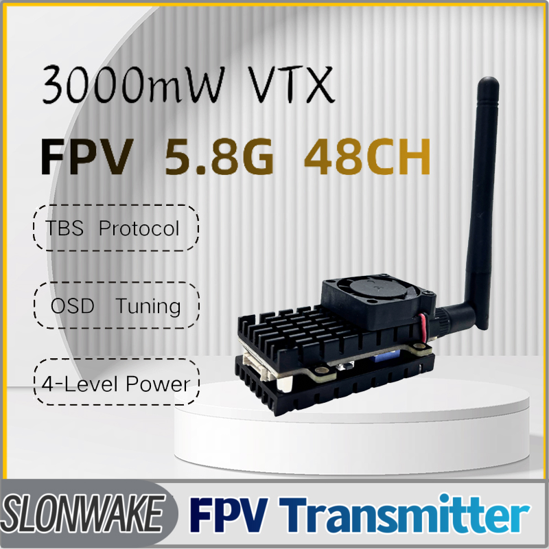 SLONWAKE 5.8G 3000mW Simulazio - Drone Rc Transmitter And Receiver recensione e prezzo
