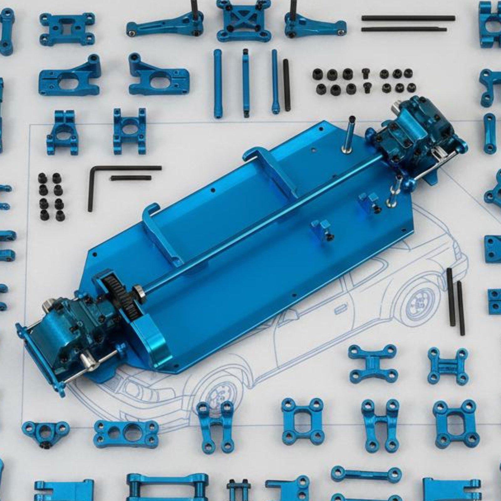 Telaio in Lega per Auto Elettr - Rc Drift Car Kit recensione e prezzo
