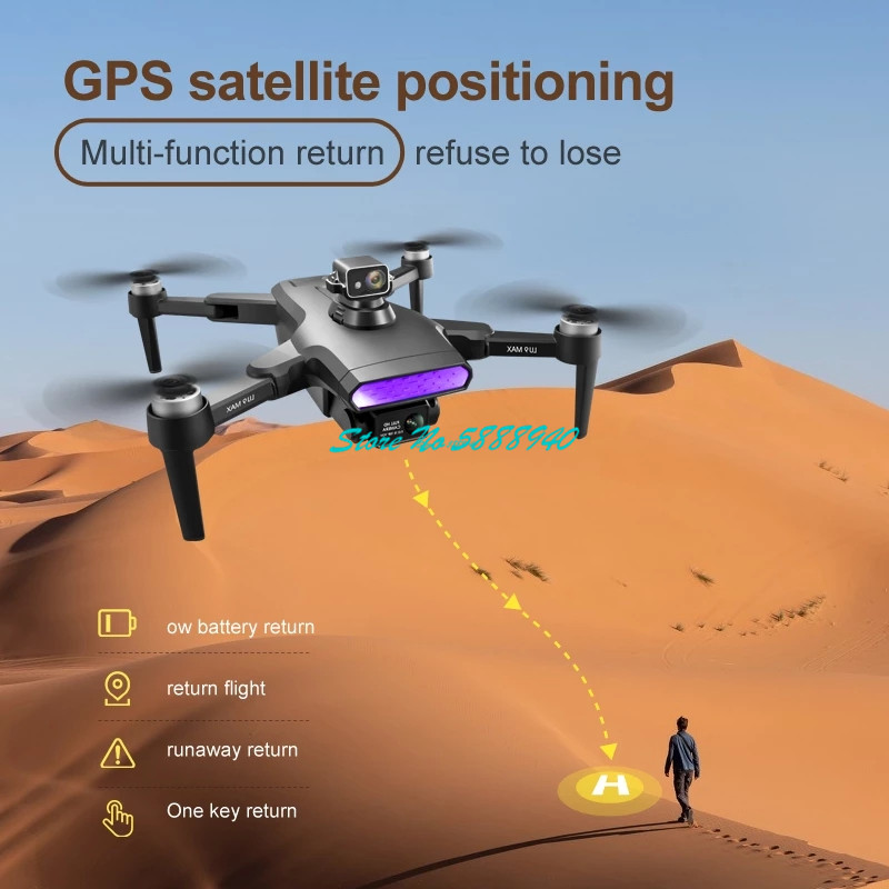 GPS Retuen Brushless 360 ° Sma - Drone Rc Fpv Manual recensione e prezzo