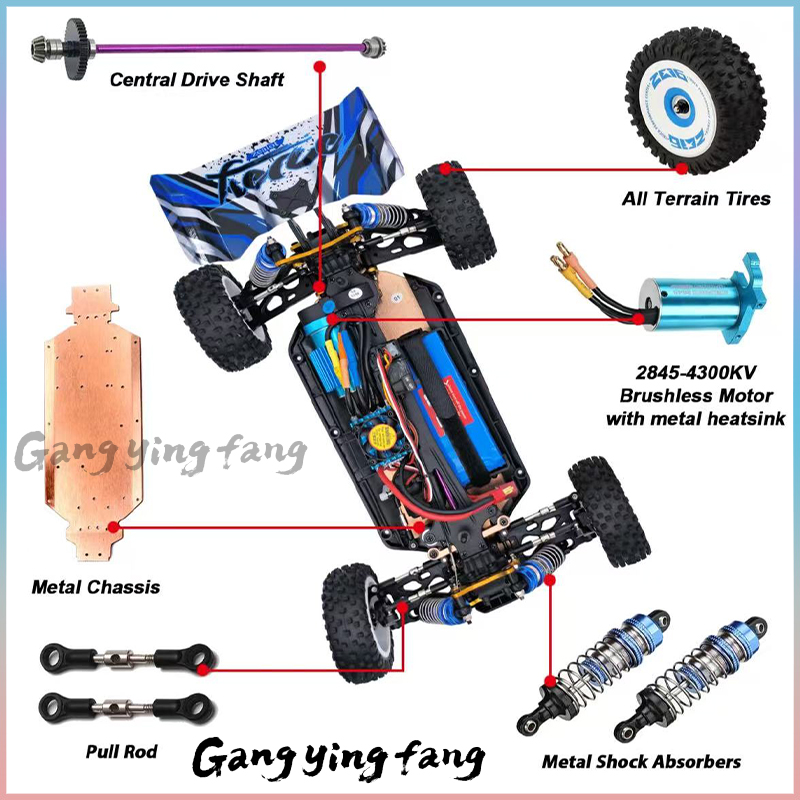 1/12 124017 Wltoys -V8 2.4G Ra - Rc Drift Car Kit recensione e prezzo