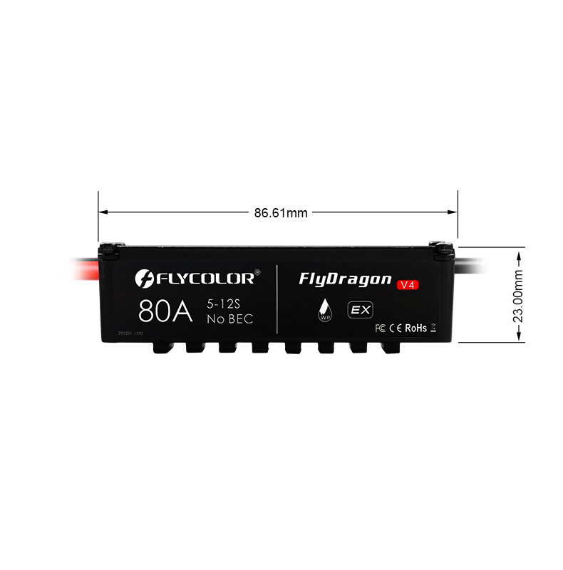 Flycolor FlyDragon 80A V4 ESC  - Drone Rc V4 recensione e prezzo
