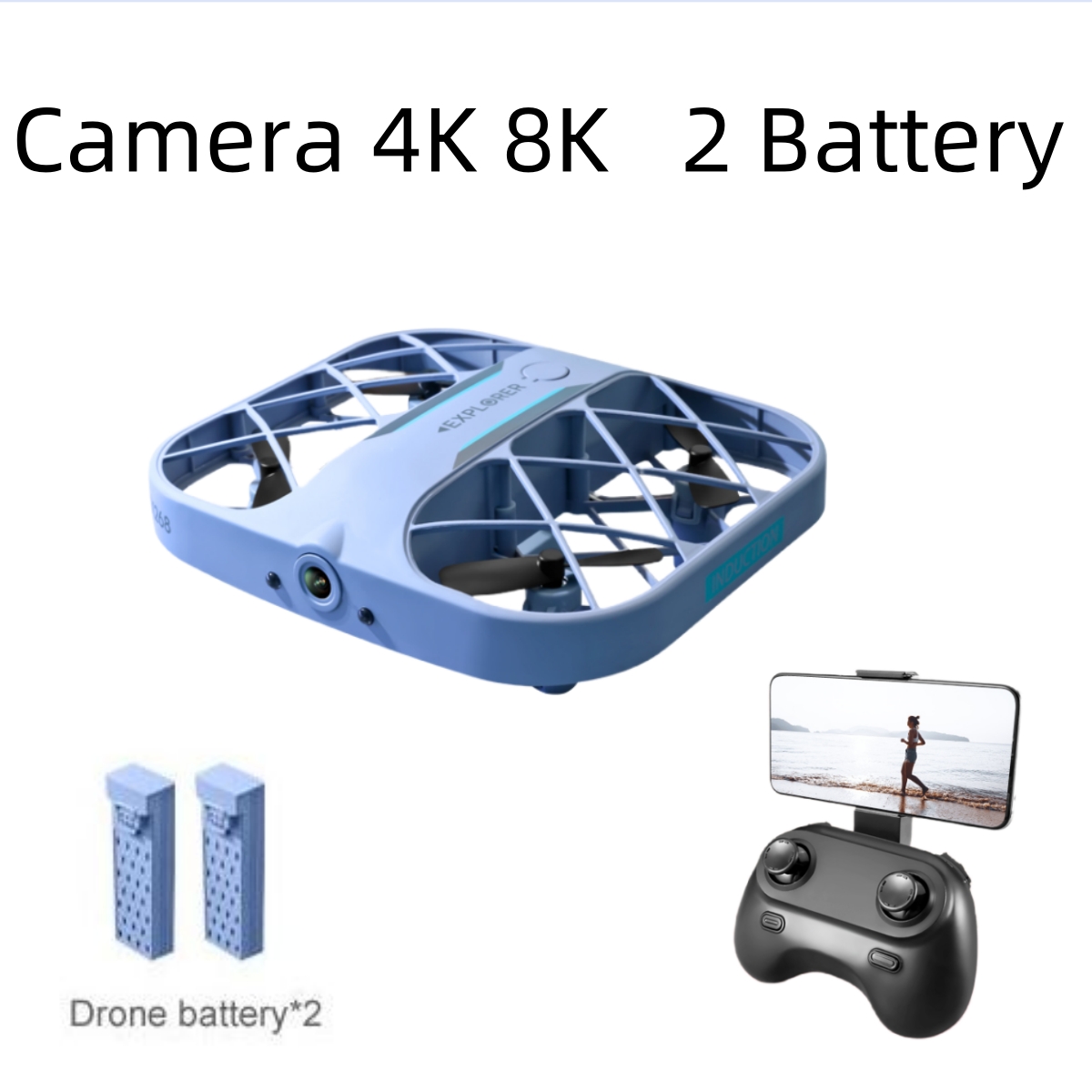 Drone RC JJRC H107 FPV con 2 B - Drone Z recensione e prezzo