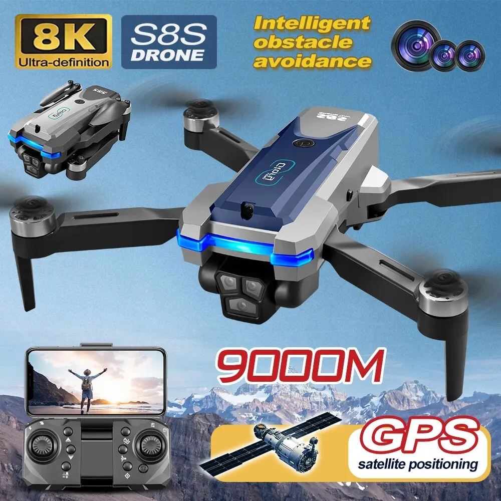 S8S GPS Drone 5G Wifi 8K HD Du - Drone Rc Team City recensione e prezzo